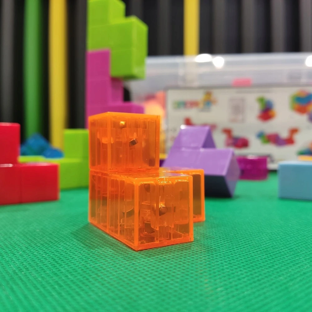 X Bida Magnetinis konstruktorius Magic Magnetic Cubes 56 el.
