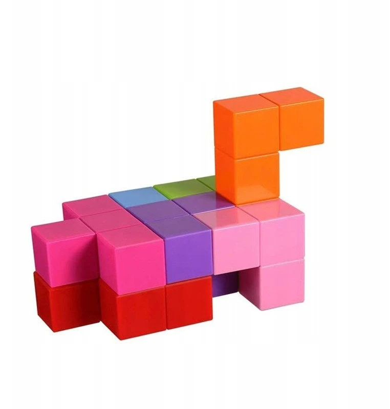 X Bida Magnetinis konstruktorius Magic Magnetic Cubes 28 el.