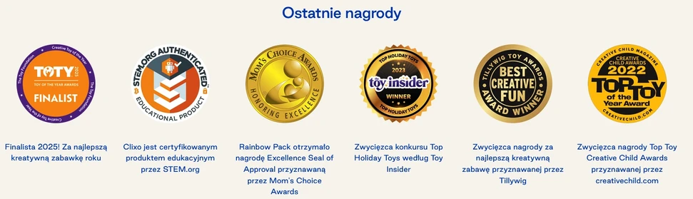 Magnetinis konstruktorius Clixo Itsy Pack F/T, 18 d.