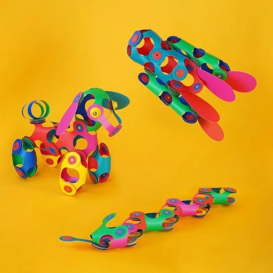 Magnetinis konstruktorius Clixo Rainbow Pack, 42 d.