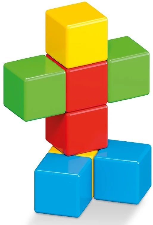 Trefl Geomag MagiCube Žalias Line neodimio magnetinis žaislas 8 vnt Multi spalvos