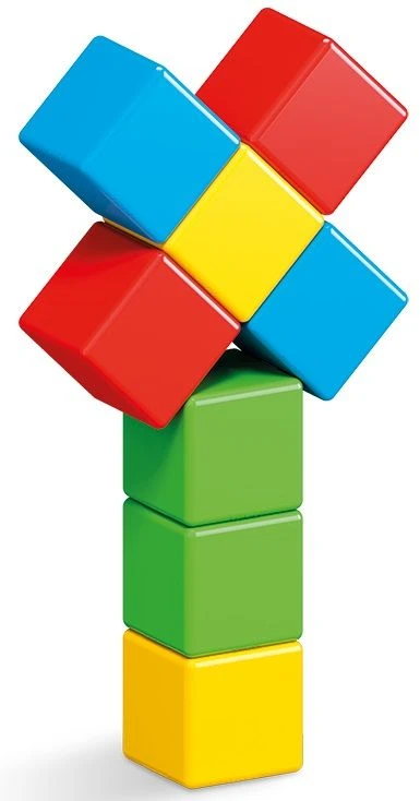 Trefl Geomag MagiCube Žalias Line neodimio magnetinis žaislas 8 vnt Multi spalvos