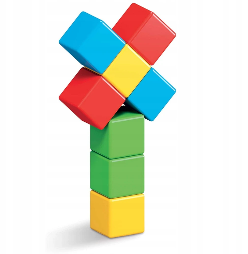 Trefl Geomag MagiCube Žalias Line neodimio magnetinis žaislas 8 vnt Multi spalvos