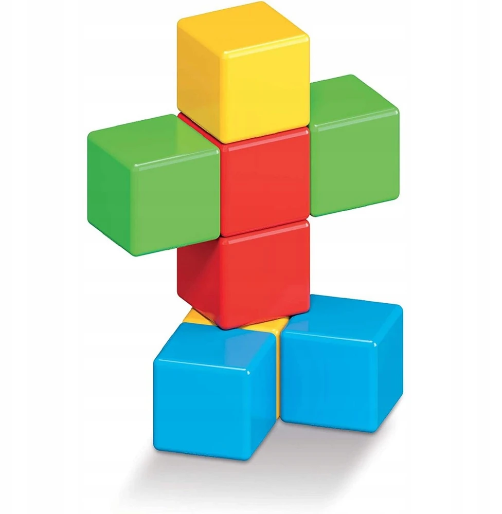Trefl Geomag MagiCube Žalias Line neodimio magnetinis žaislas 8 vnt Multi spalvos