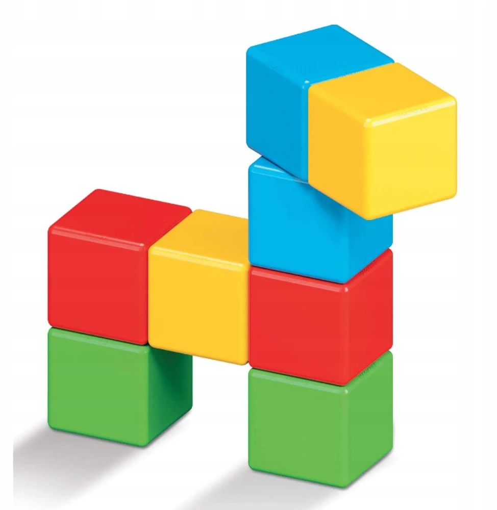 Trefl Geomag MagiCube Žalias Line neodimio magnetinis žaislas 8 vnt Multi spalvos