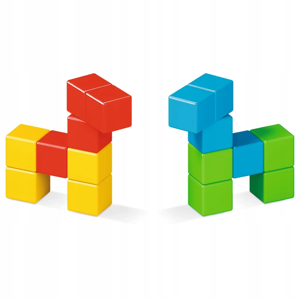 Geomag MagiCube Žalias Line neodimio magnetinis žaislas 16 vnt Multi spalvos