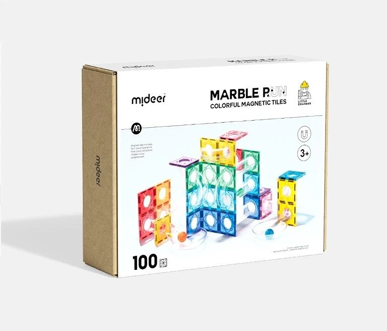 Mideer - Magnetinis konstruktorius - Trasa - 100 dalių
