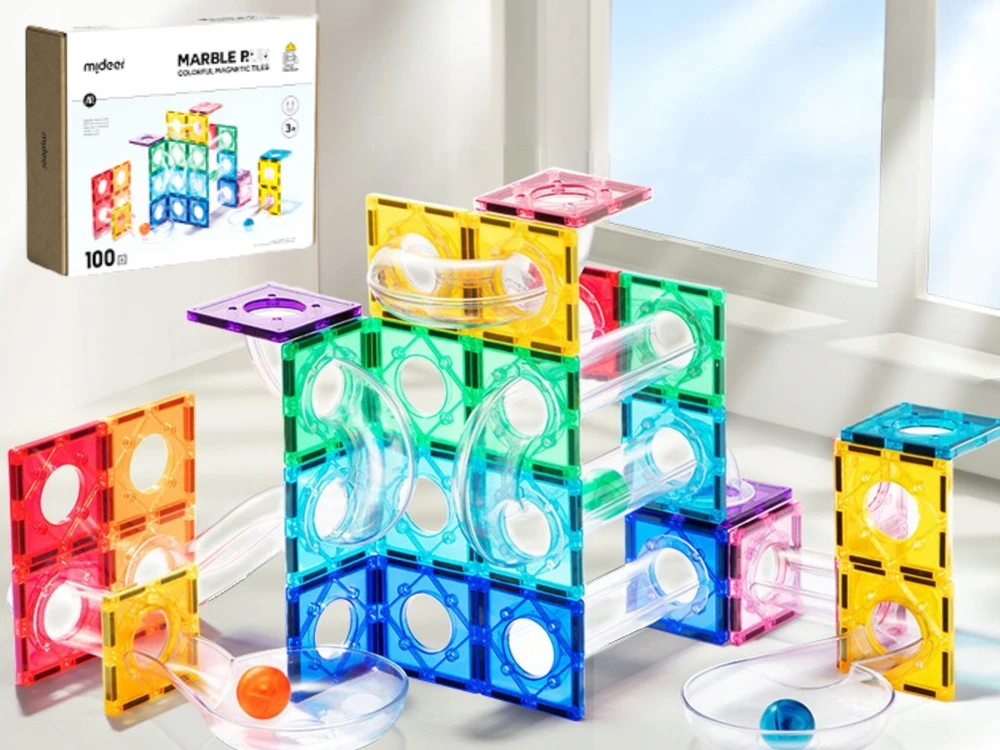 Mideer - Magnetinis konstruktorius - Trasa - 100 dalių