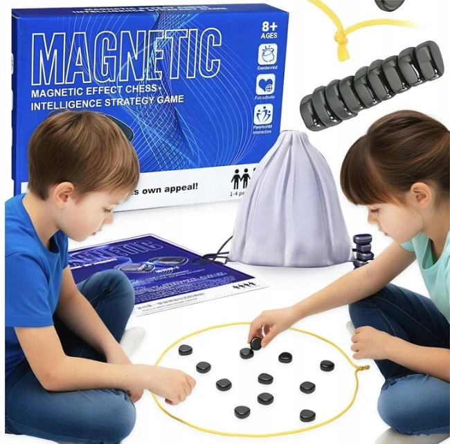 Magnetinis stalo žaidimas strateginis žaidimas magnetiniai akmenys 20 vnt