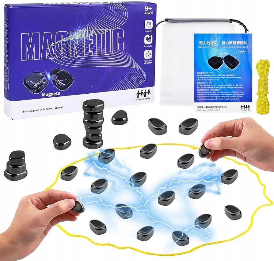 Magnetinis stalo žaidimas strateginis žaidimas magnetiniai akmenys 20 vnt