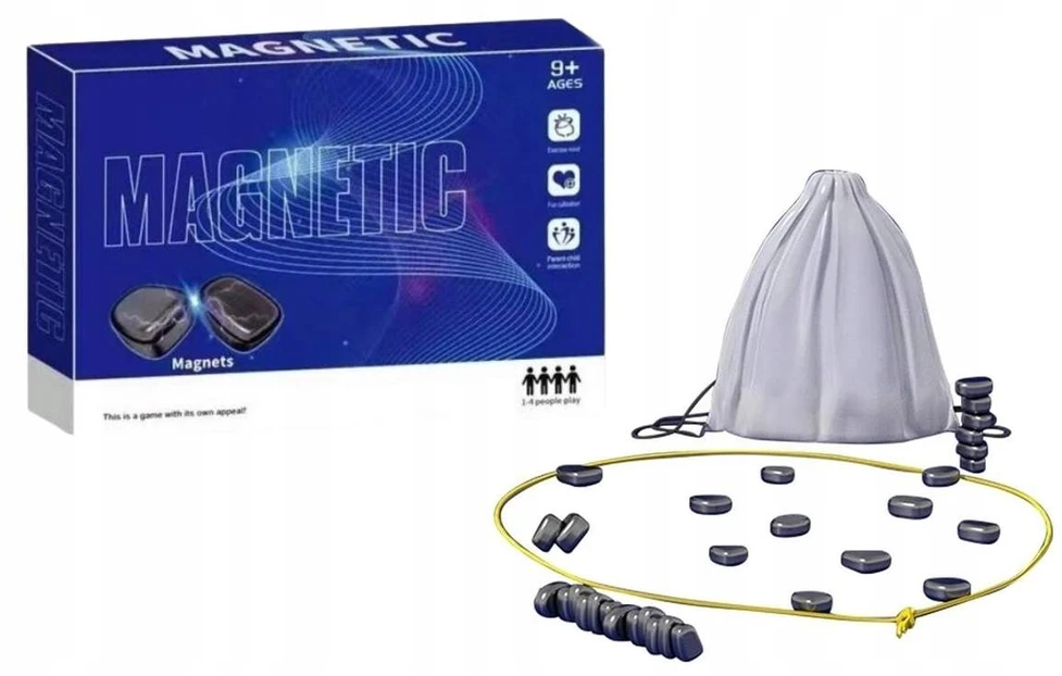 Magnetinis stalo žaidimas strateginis žaidimas magnetiniai akmenys 20 vnt