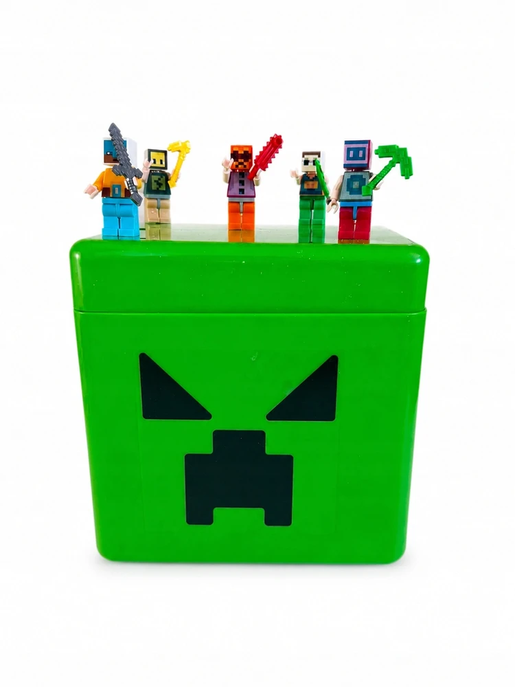 Bez Marki Magnetinės statybinės plytos Pixels Cubes Blocks 300vnt didelis rinkinys