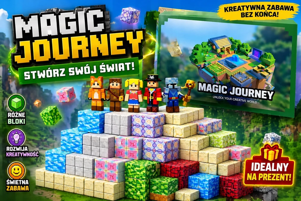 MAGNETINIŲ BLOKŲ KUBAS IKI 300 VIENETŲ + 9 FIGŪRĖS 2x2x2cm KŪRYBINIAI