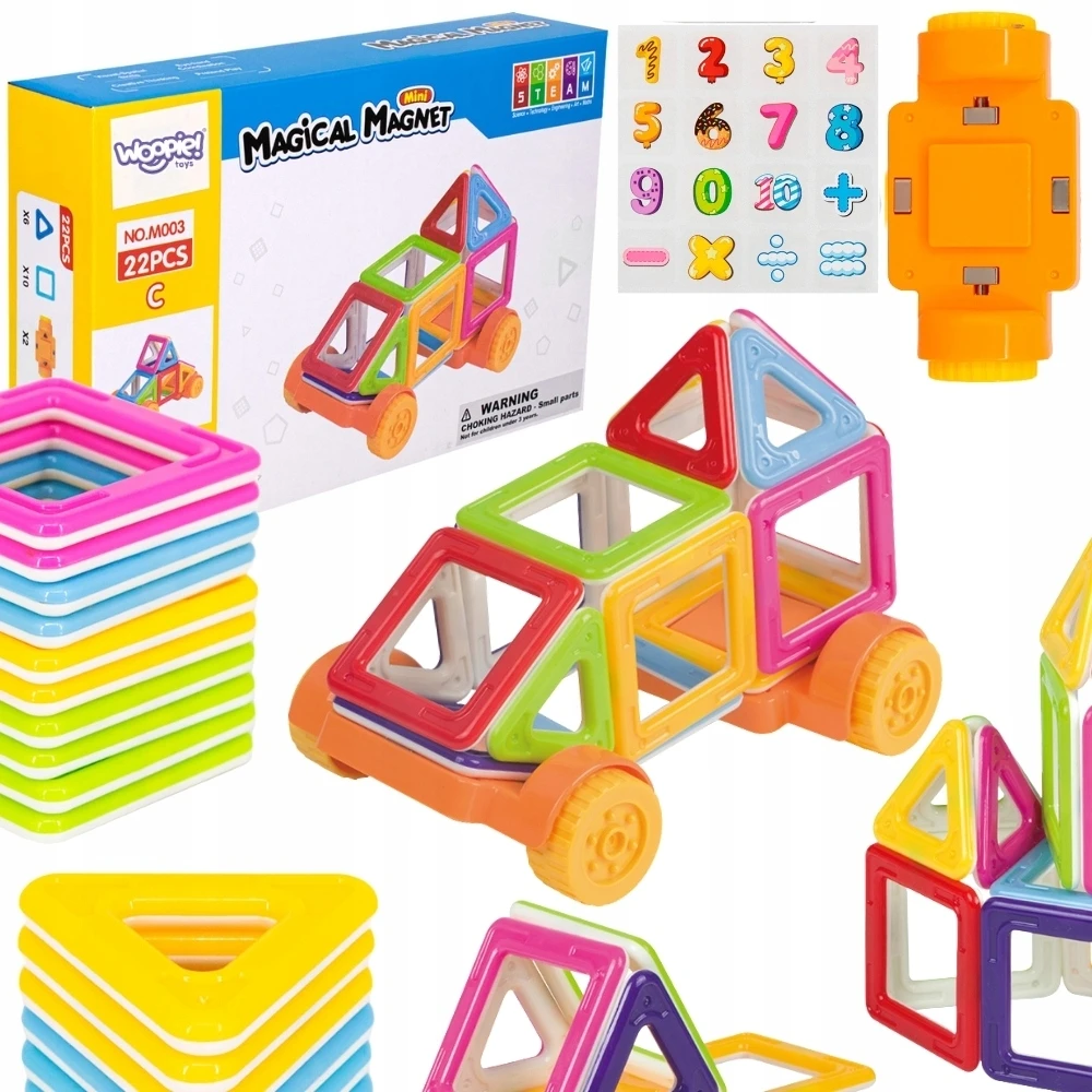 Magnetinis konstruktorius WOOPIE Mini 3D