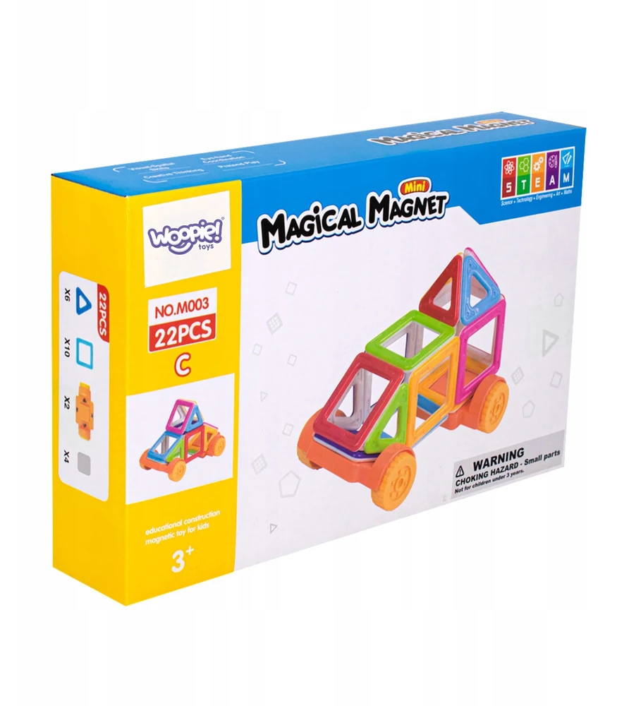 Magnetinis konstruktorius WOOPIE Mini 3D