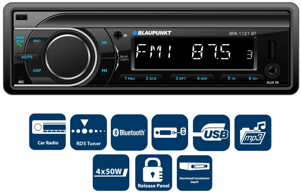 Automagnetola Blaupunkt BPA1121BT