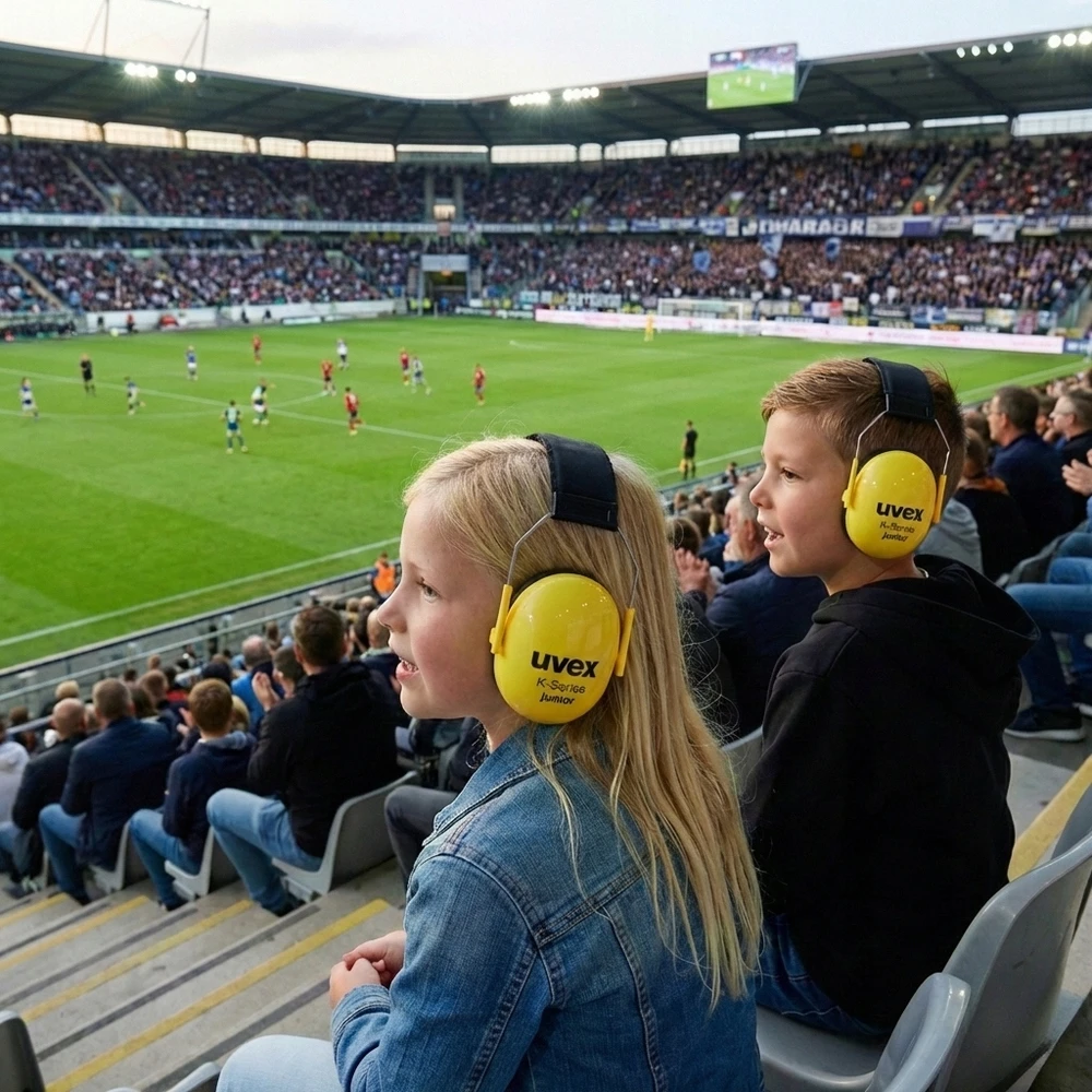 Magros Apsauginės nuo triukšmo ausinės vaikams UVEX KIDS SNR 29 dB