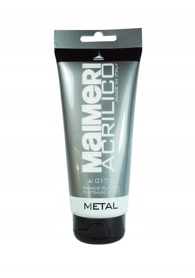 Maimeri Acrilico Akriliniai Dažai 200ml - 017 Platinum Baltas