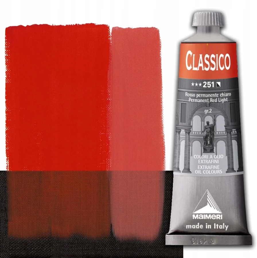 Maimeri Classico Aliejiniai Dažai 60ml 251 Raudoni