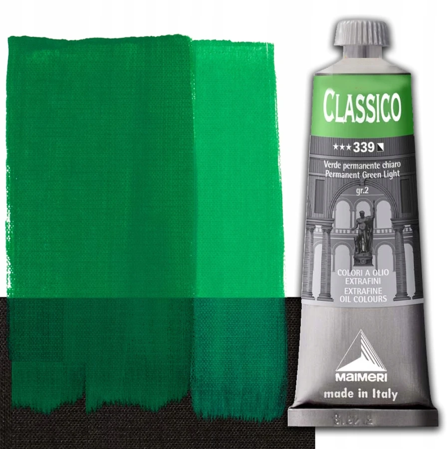 Maimeri Classico Aliejiniai Dažai 60ml 339 Žalias Šviesus