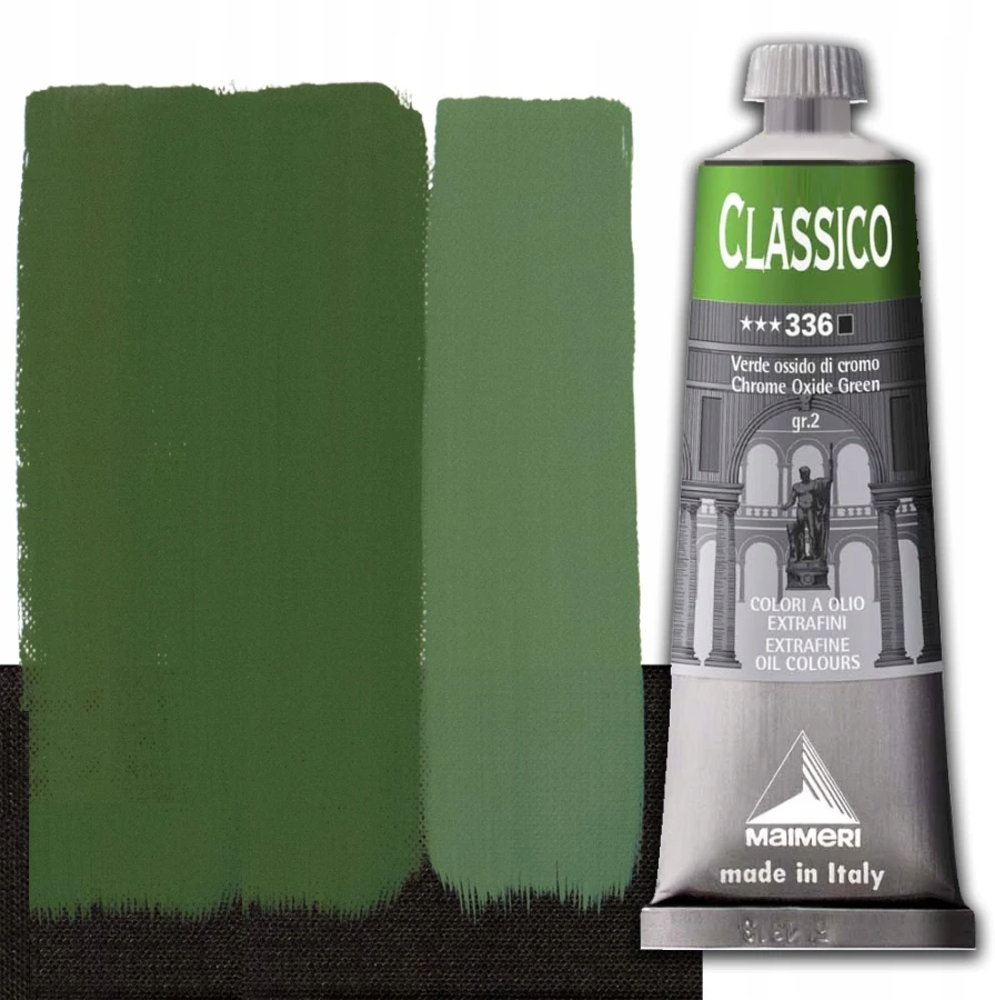 Maimeri Classico Aliejiniai Dažai 60ml - Chromo Oksido Žali