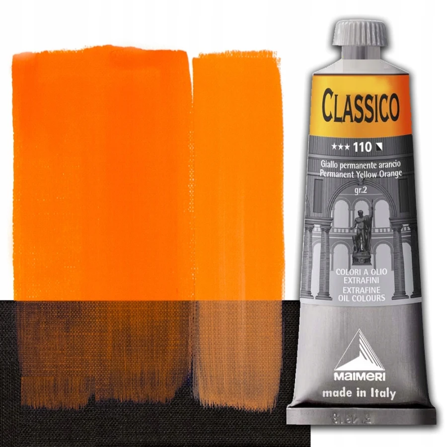 Maimeri Classico Aliejiniai Dažai 60ml - Nuolatinė Oranžinė