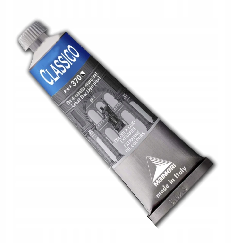 Maimeri Classico Aliejiniai Dažai 60ml - Kobalto Mėlyna Šviesi
