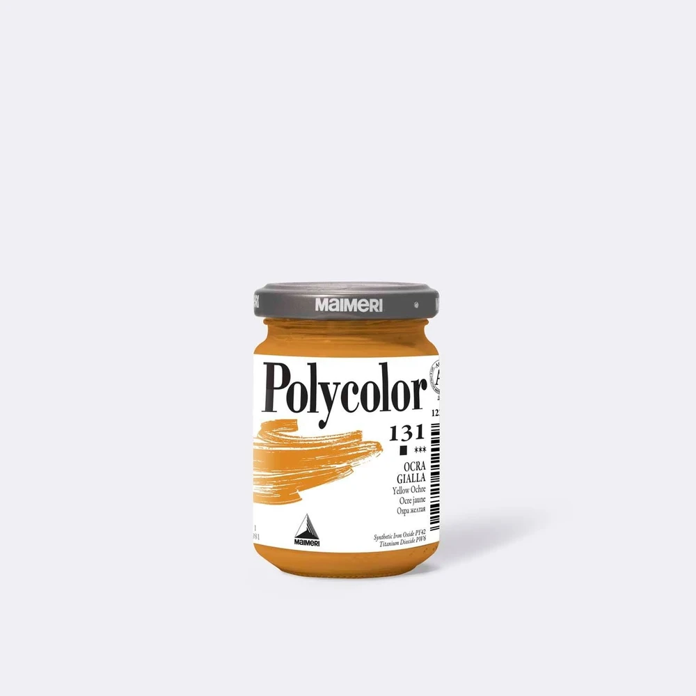 Maimeri Polycolor akriliniai dažai 140ml - 131 Geltonas okeris