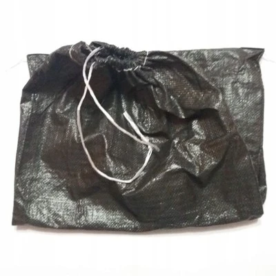 Maišai po 25 kg su raišteliu, 50 x 80 cm, anglies spalvos, 1 vnt.