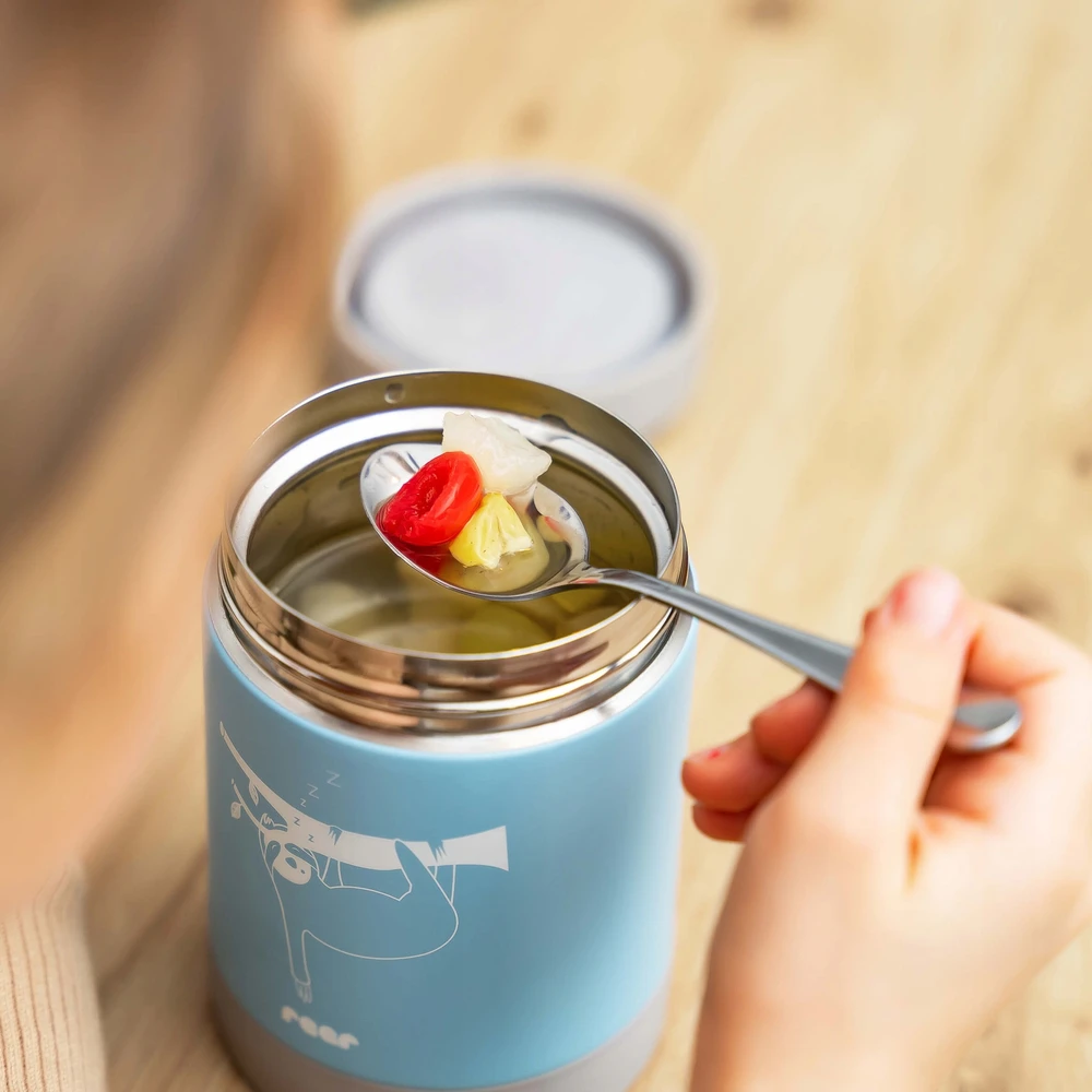 Maistinis termosas maistinis terminis priešpiečių dėžutė vaikams 350ml REER