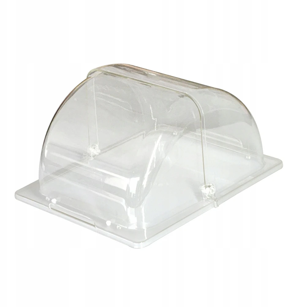 Maisto dangtelis Kepimo priedai PC plastikinis užkandžių ekrano dangtelis 33cmx27cmx17cm