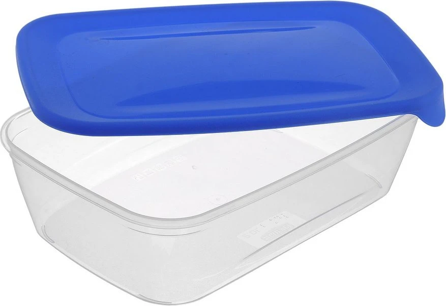 Maisto laikymo dėžučių rinkinys CURVER FRESH&GO, h11 x 15,5 x 15,5 cm, 800 ml, 3 vnt.