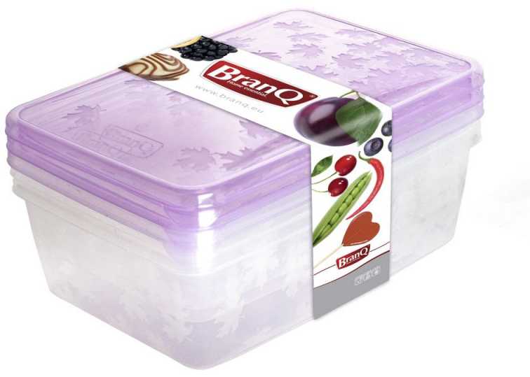 Branq Maisto laikymo indas 3 vnt.