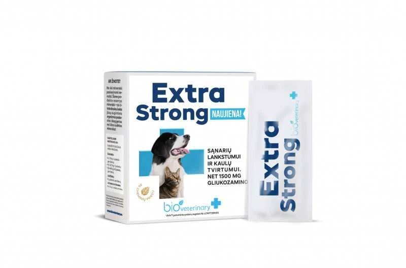 Bioveterinary Extra Strong maisto papildas augintiniams N28