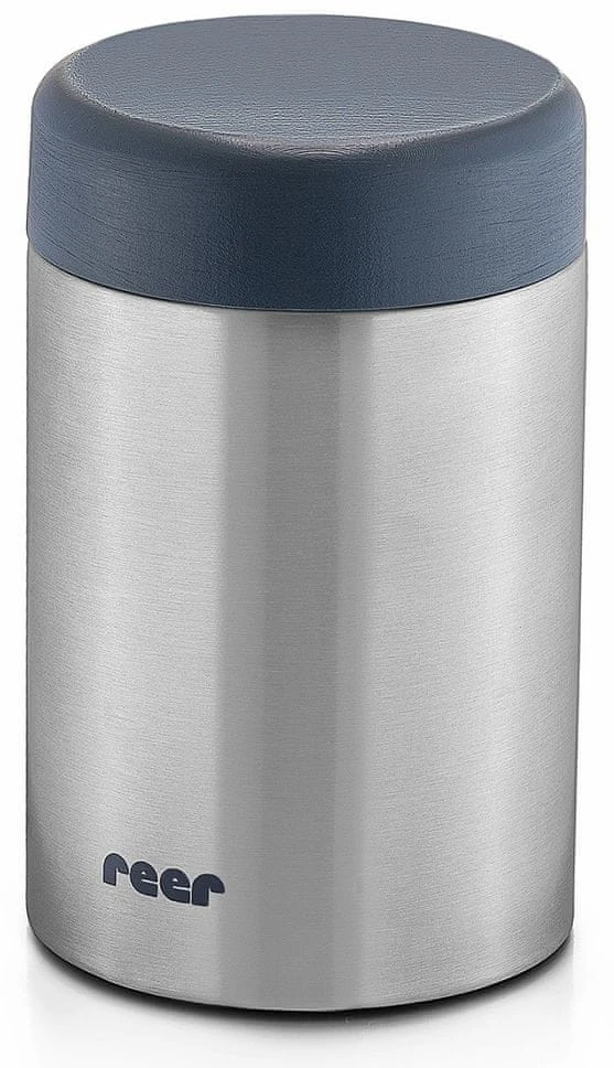 Maisto termosas Reer Pure 300 ml, nerūdijantis plienas, nepralaidus, 6 val. šilumos išlaikymas