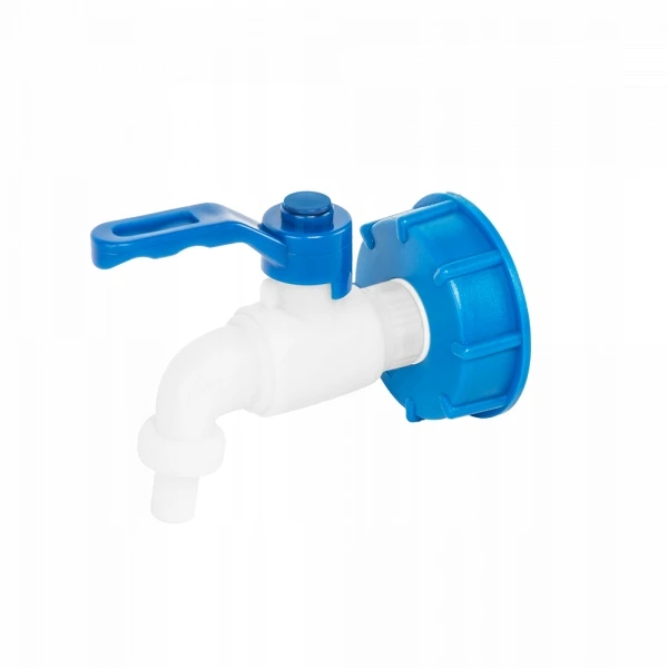 Bradas kranelio rinkinys IBC S60x6 su čiaupu -1/2" x 1/2", Plienas / PP