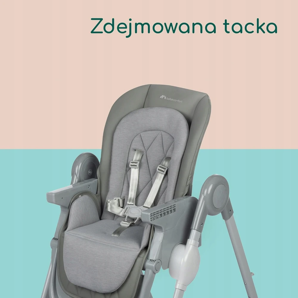 Maitinimo kėdutė Bebe Confort Olea, Tinted Gray