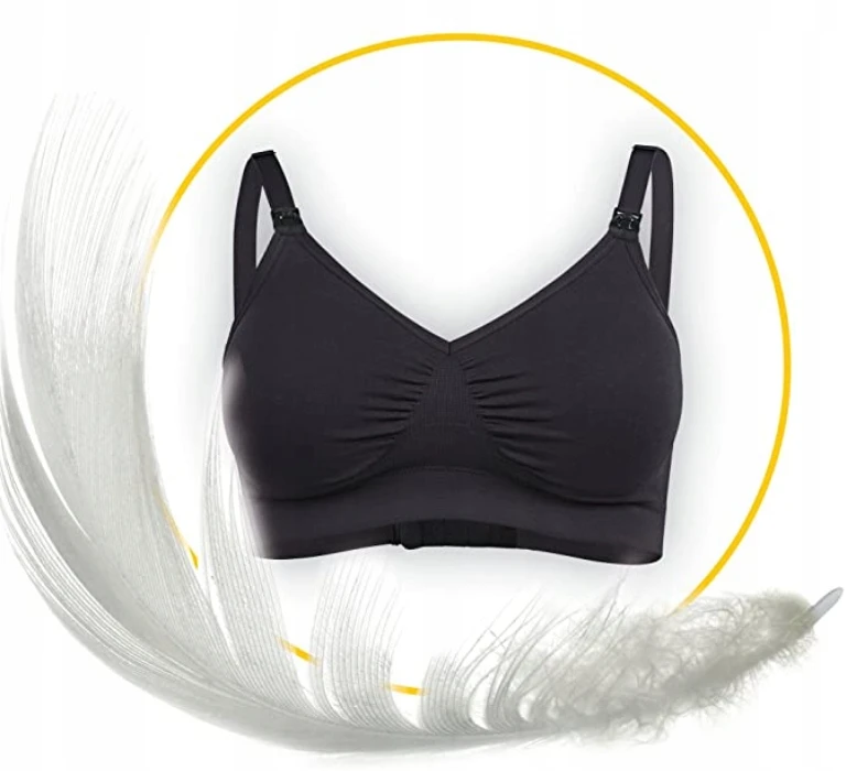 Maitinimo liemenėlė Medela 1460, besiūlė, be lankelių, dydis Small