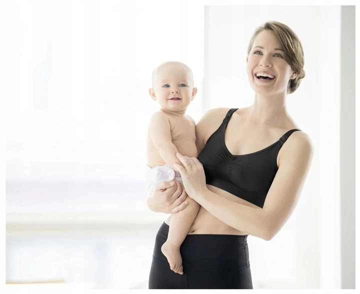 Maitinimo liemenėlė Medela 1460, besiūlė, be lankelių, dydis Small