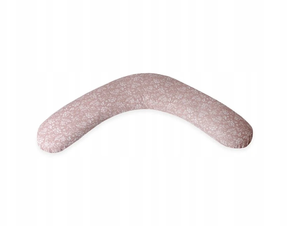 CebaBaby maitinimo pagalvė dżersej multi rožinė gėlės W-880-000-827