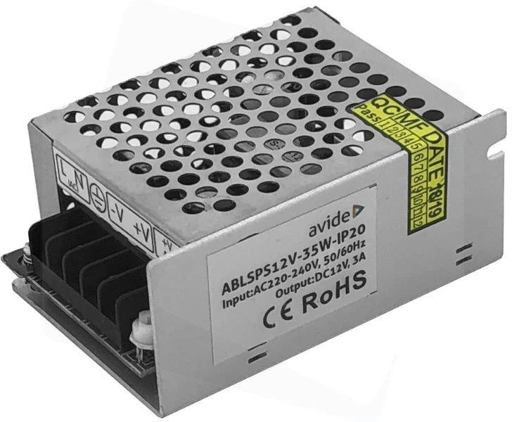 LED maitinimo šaltinis Avide 60W 12V IP20