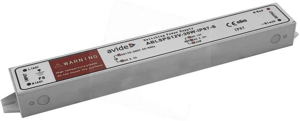 LED maitinimo šaltinis Avide 30W 12V IP67