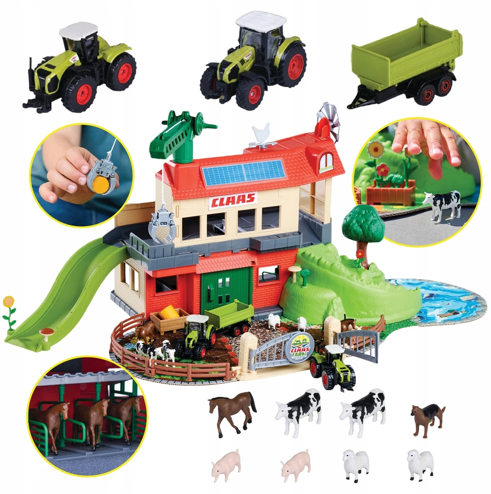 Majorette – Farmyard + 3 Vehicles (8503009000)
