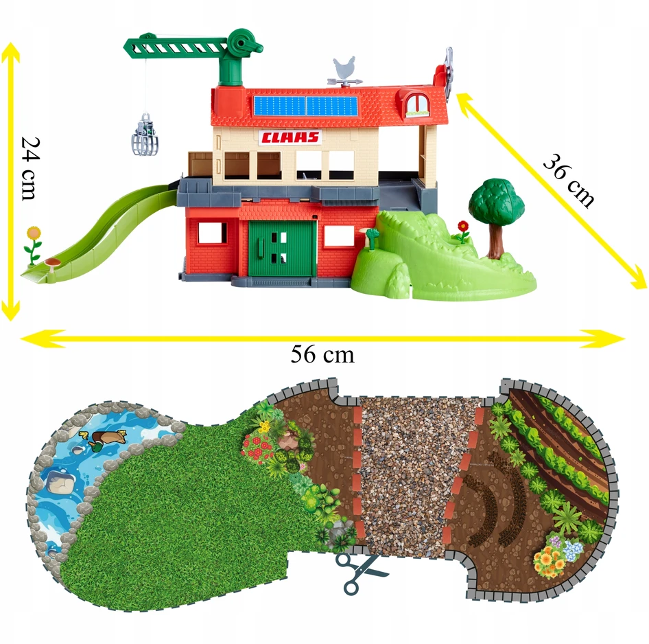 Majorette – Farmyard + 3 Vehicles (8503009000)