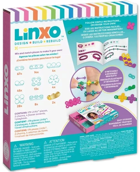 MAKE IT REAL LinXo papuošalų gamybos rinkinys 186 vnt.