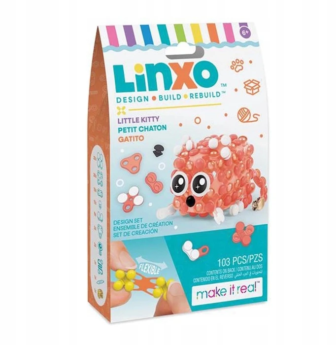 MAKE IT REAL „LinXo“ kūrybinis rinkinys „Draugystės gyvūnėlis“