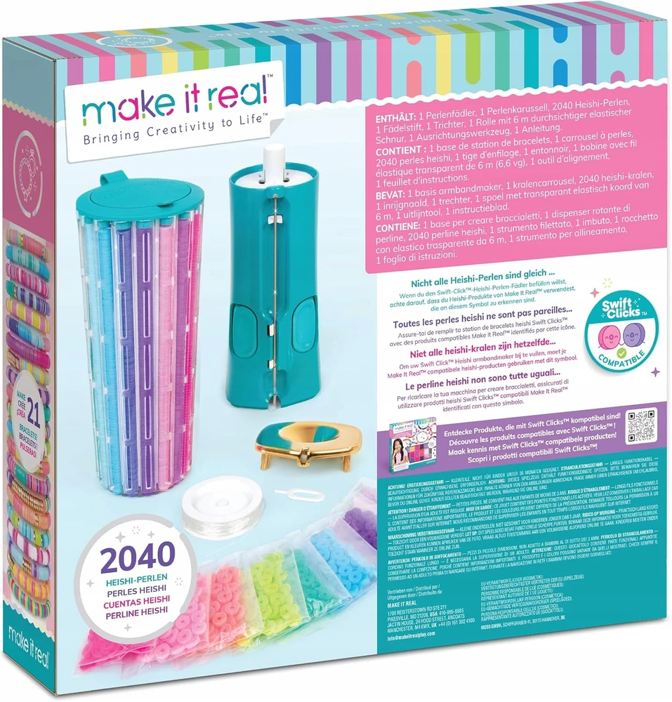 MAKE IT REAL DIY apyrankių gaminimo rinkinys
