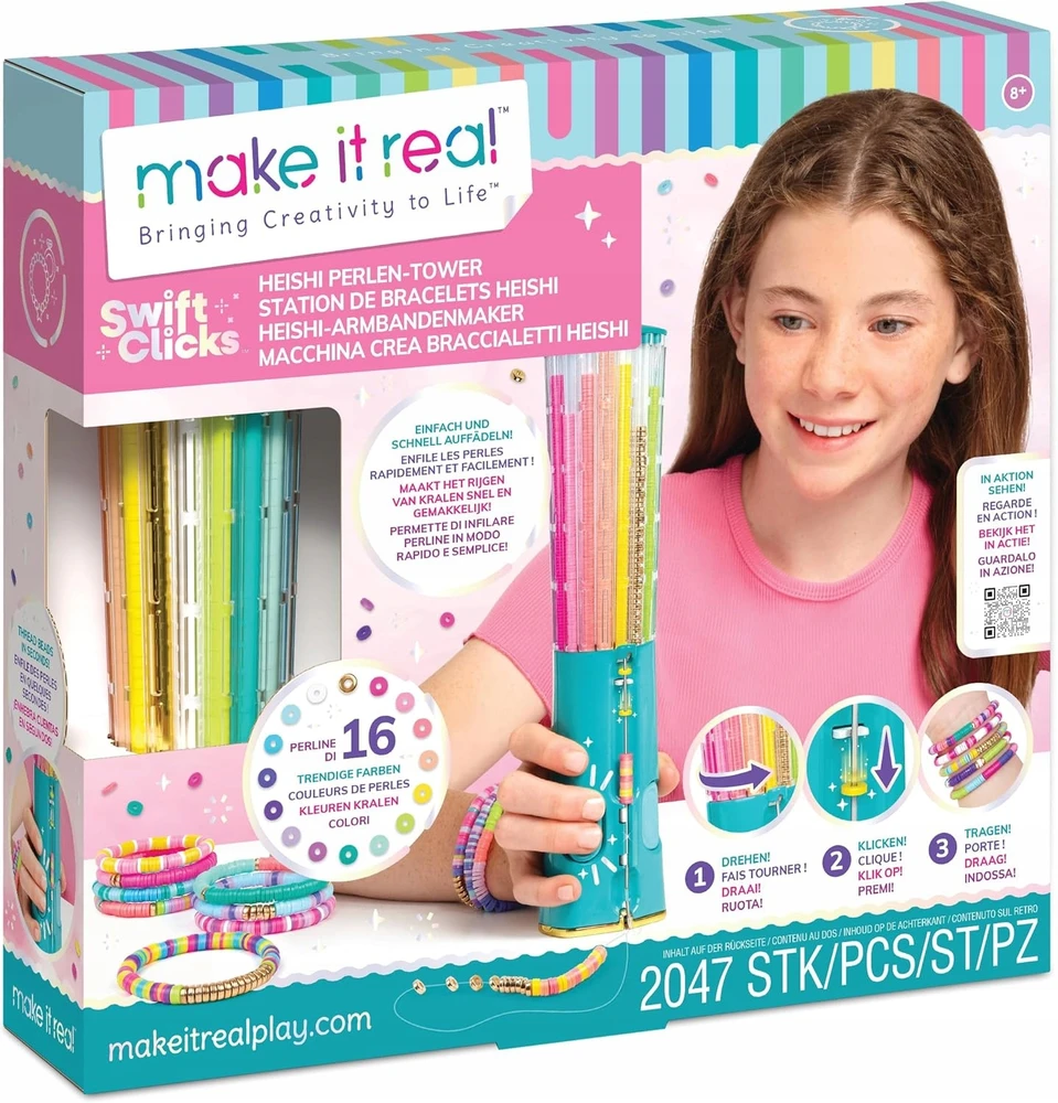 MAKE IT REAL DIY apyrankių gaminimo rinkinys