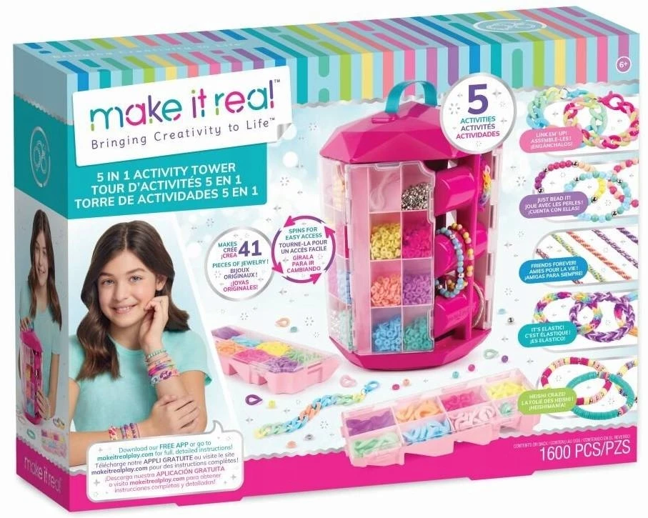 MAKE IT REAL Rinkinys „Papuošalų meistro bokštas“