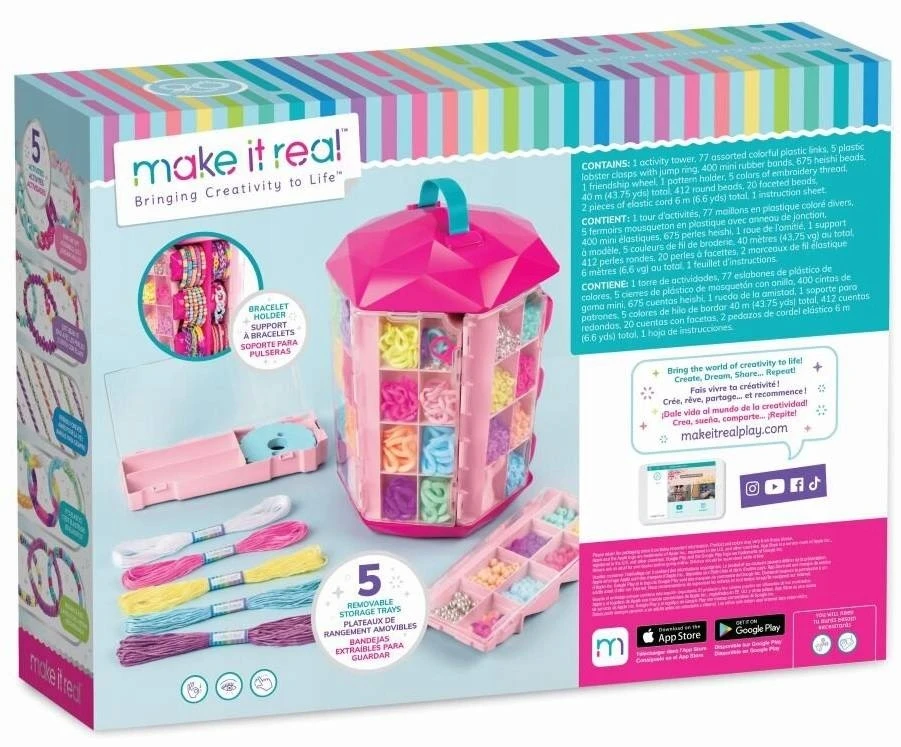 MAKE IT REAL Rinkinys „Papuošalų meistro bokštas“